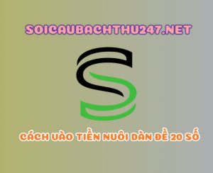 Cách vào tiền nuôi dàn đề 20 số